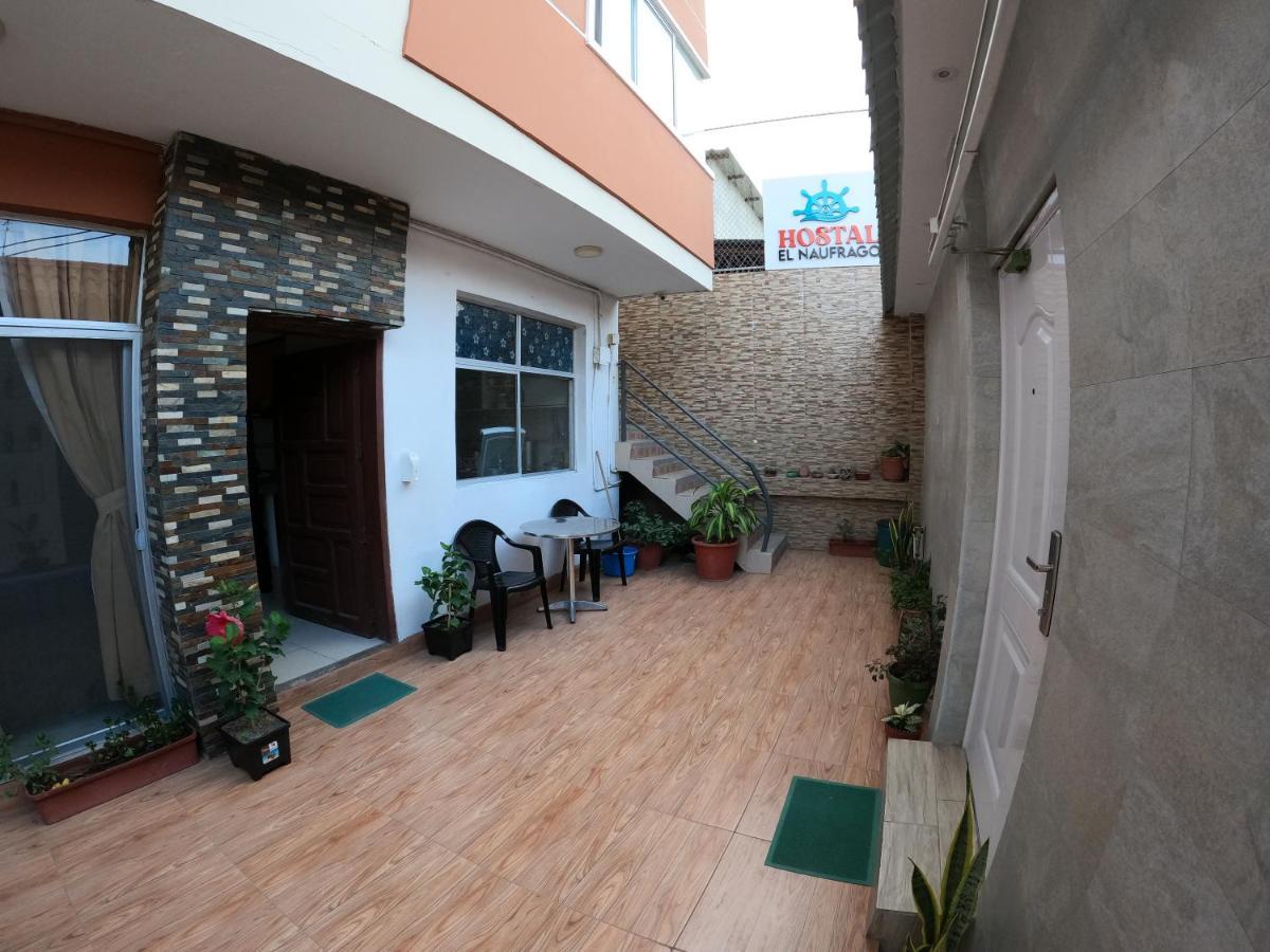 Hostal El Naufrago Manta Exterior foto